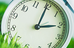 Daylight Saving Time officially starts at 2:00am, Sunday morning, March 11th